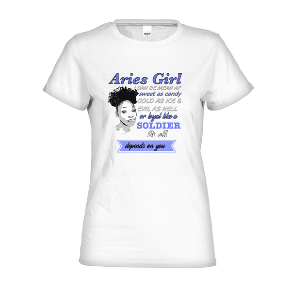 Aries Girl Women's Graphic Tee