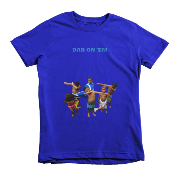 Short sleeve kids t-shirt Dab on 'Em