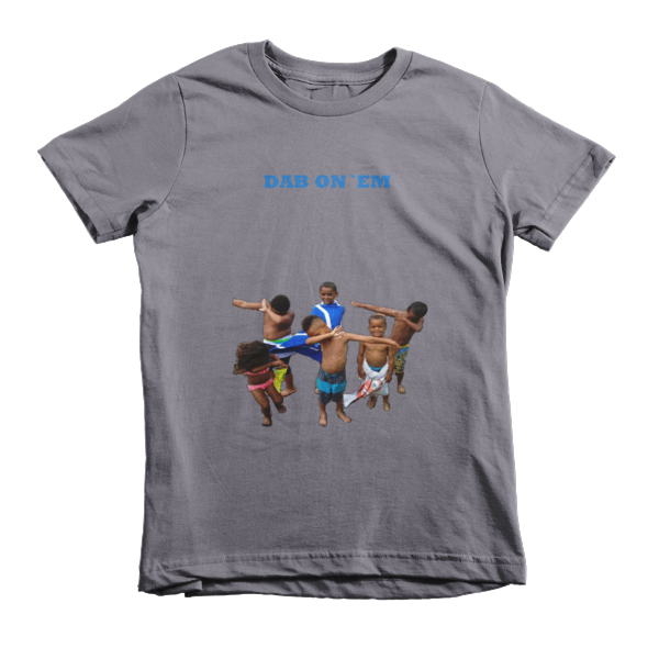 Short sleeve kids t-shirt Dab on 'Em