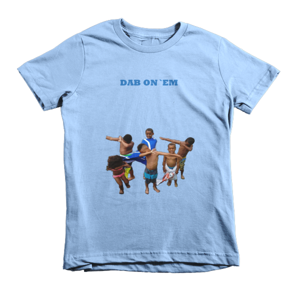 Short sleeve kids t-shirt Dab on 'Em