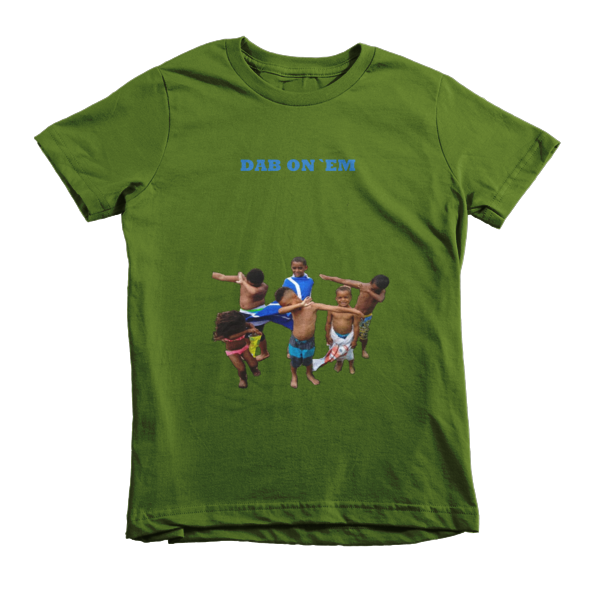 Short sleeve kids t-shirt Dab on 'Em