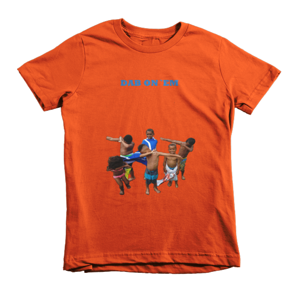 Short sleeve kids t-shirt Dab on 'Em