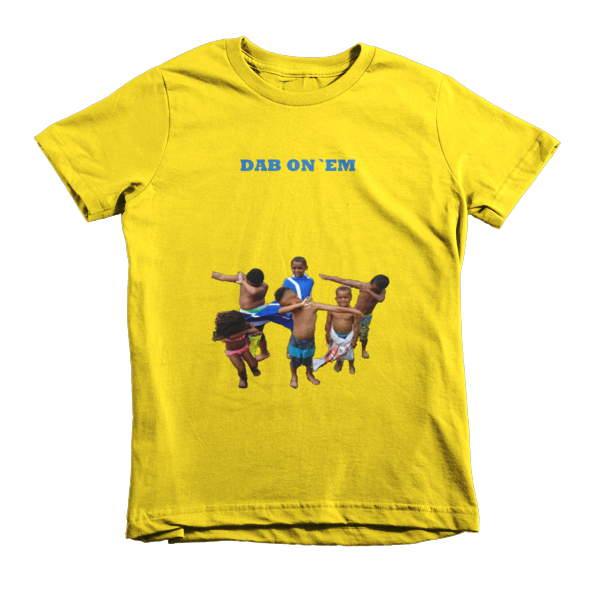 Short sleeve kids t-shirt Dab on 'Em